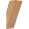 Ekena Millwork 5 1/2"W x 6"D x 14"H Traditional Smooth Knee Brace, Western Red Cedar BRC06X06X14TRA00SWR - alternate 1